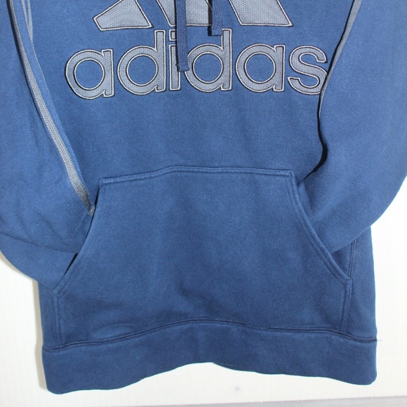 ADIDAS Men's Logo Pullover Hoodie--SZ SMALL - Picture 4 of 6